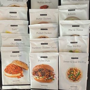 Epicure 15 different envelopes 3 week meal plan